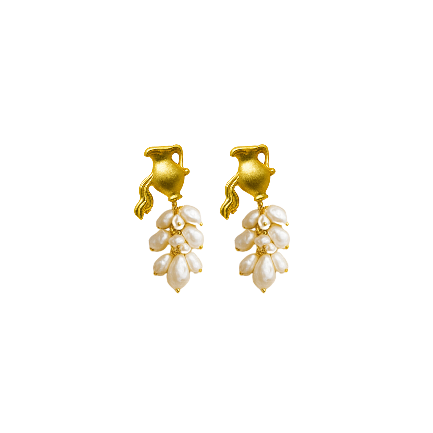 Zodiac Pearl Drop Earrings