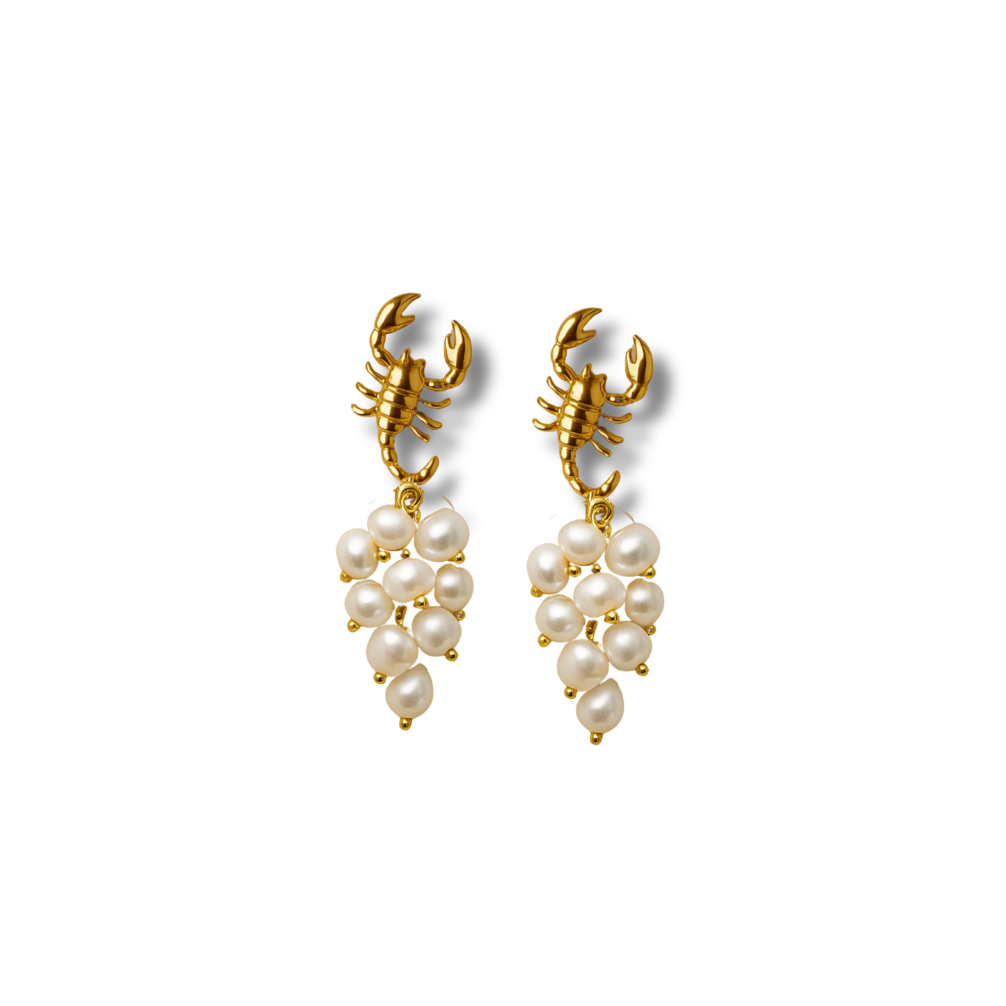 Zodiac Pearl Drop Earrings