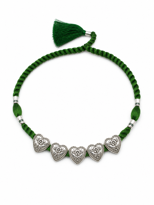 Heartline necklace