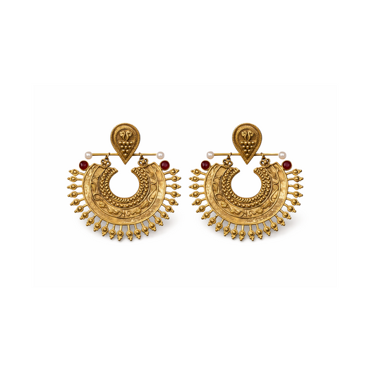 Dome earrings